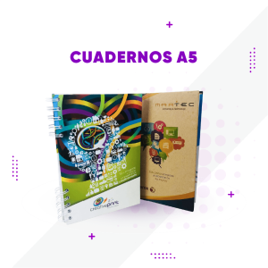 Cuadernos personalizados A5