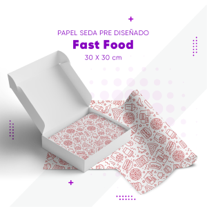 Papel Seda Fast Food