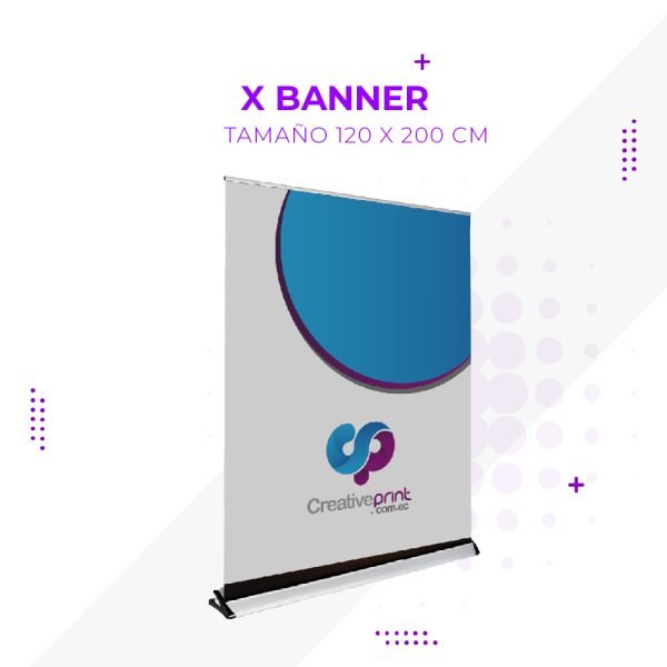 X Banner 120 x 200 cm
