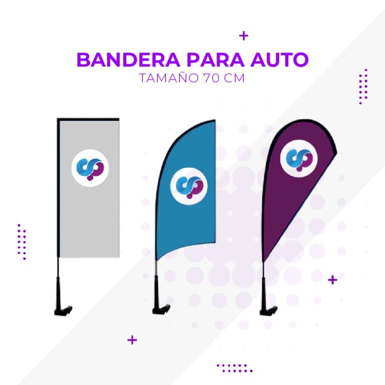 Bandera para Autos - Creativeprint