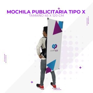 Mochila Publicitaria tipo x