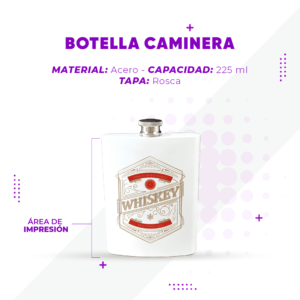 Botella Caminera Personalizada