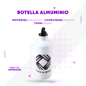 Botella Tomatado Personalizada 600ml