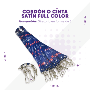 Cordón Personalizado o Cinta para credencial