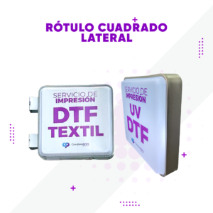 Rótulo Lateral Cuadrado