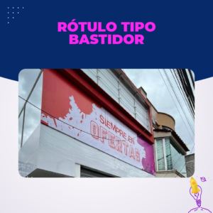 Rótulos Tipo Bastidor